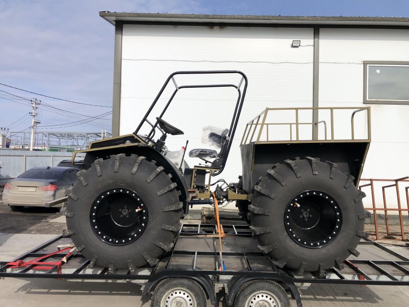 Снегоболотоход байкал 4х4