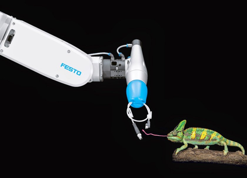 Бионические роботы festo