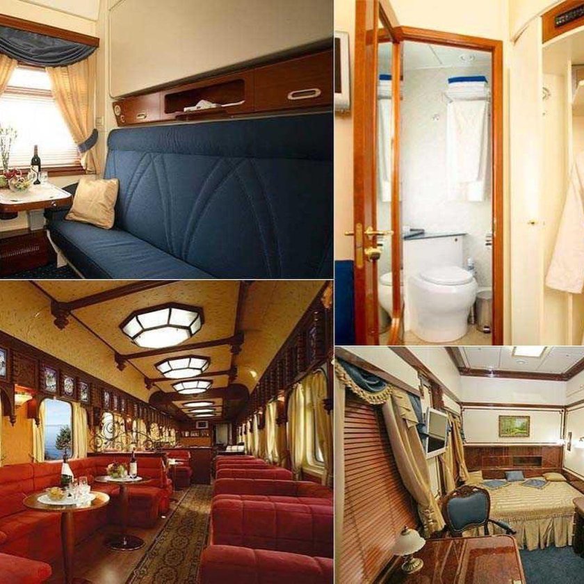 Поезд золотой орёл Транссибирский