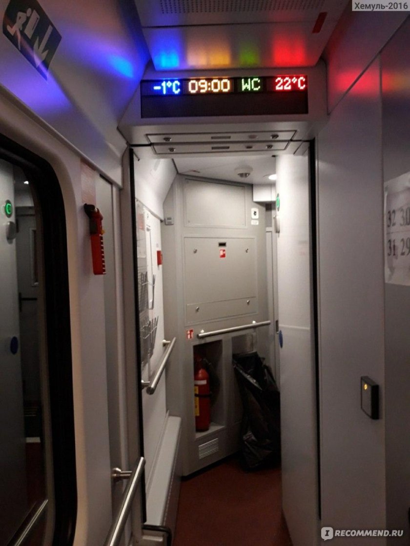 Купе вагона габарита РИЦ