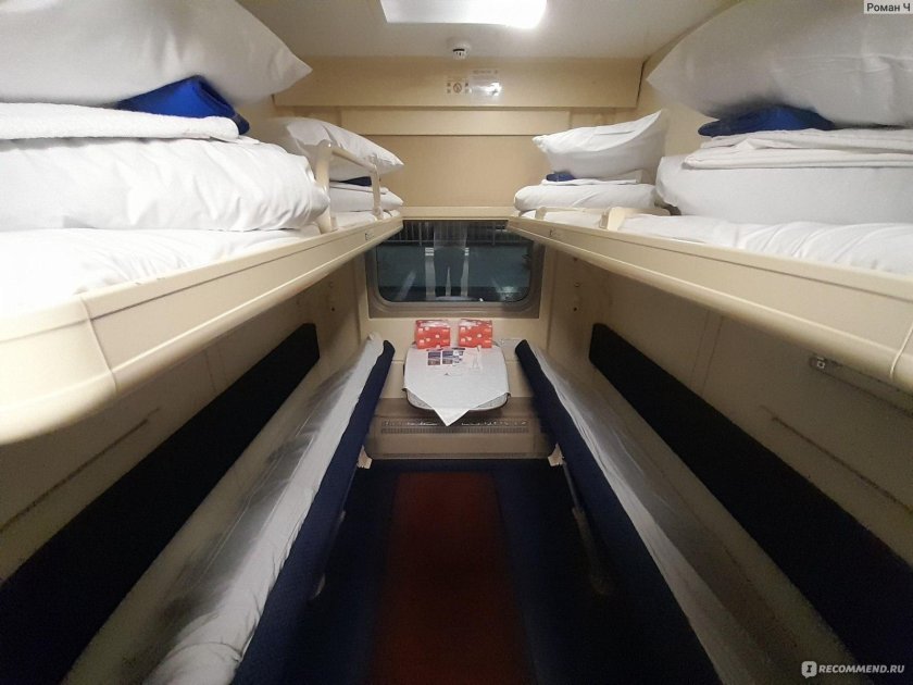 Двухэтажный вагон ржд купе