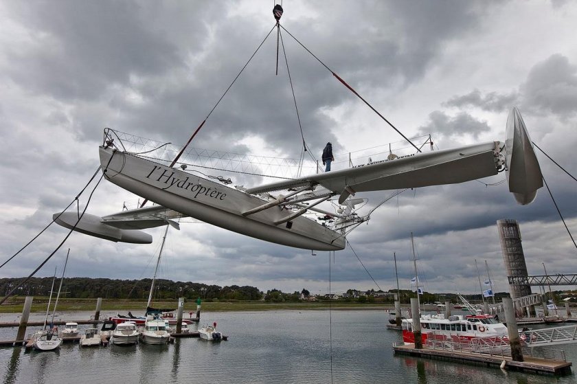 Тримаран гидроптер