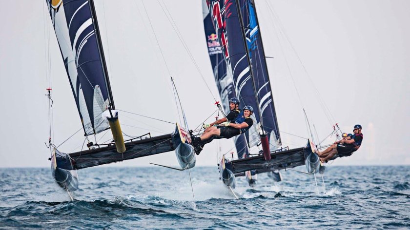 Парусный катамаран Торнадо