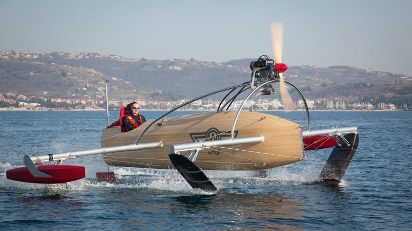 Катамаран гидрофойл