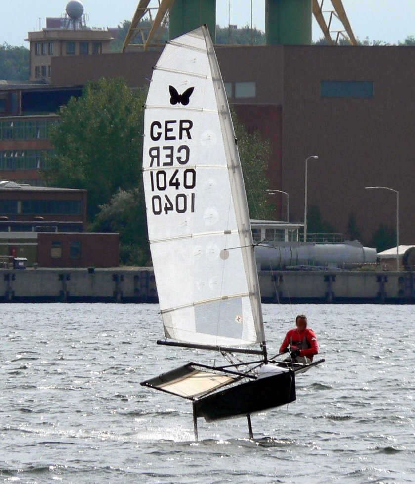 Швертбот мотылек