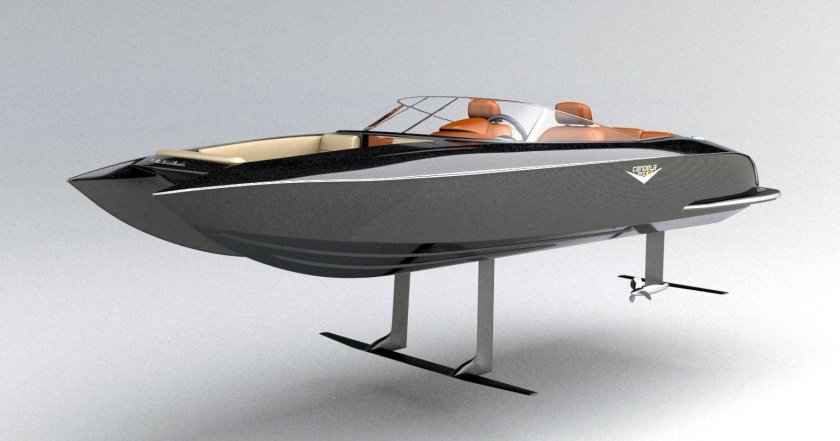 Катамаран гидрофойл