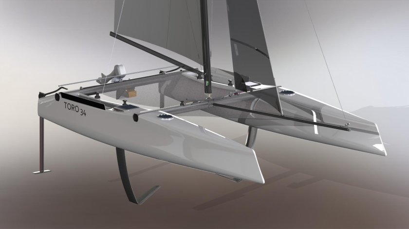 Тримаран Тритон парусный