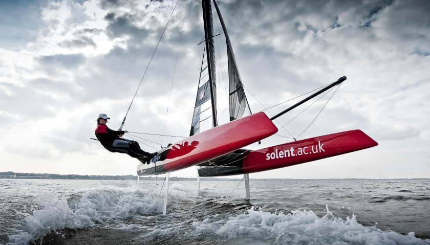 Катамаран гидрофойл