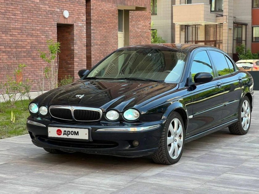X Type Jaguar 2009 черный