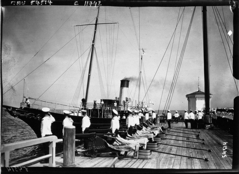 Императорская яхта Александрия 1904