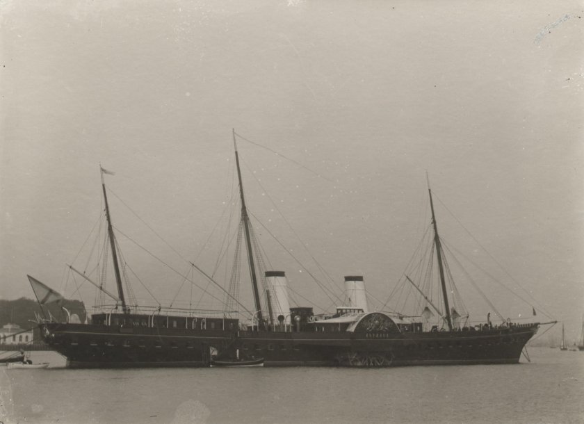 Императорская яхта держава Лев Феликсович лагорио