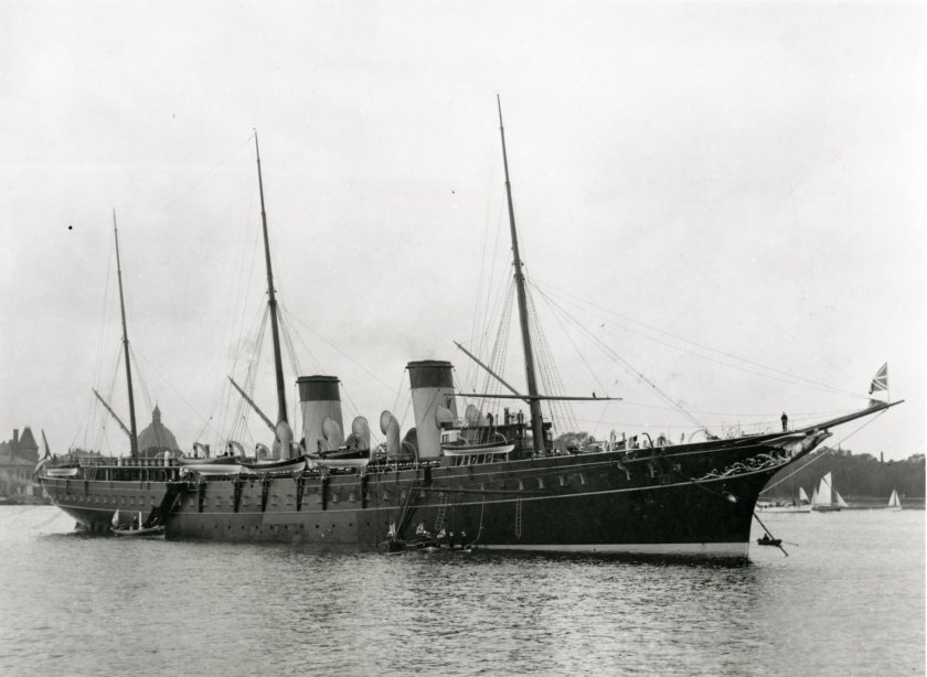 Яхта Штандарт Николая второго