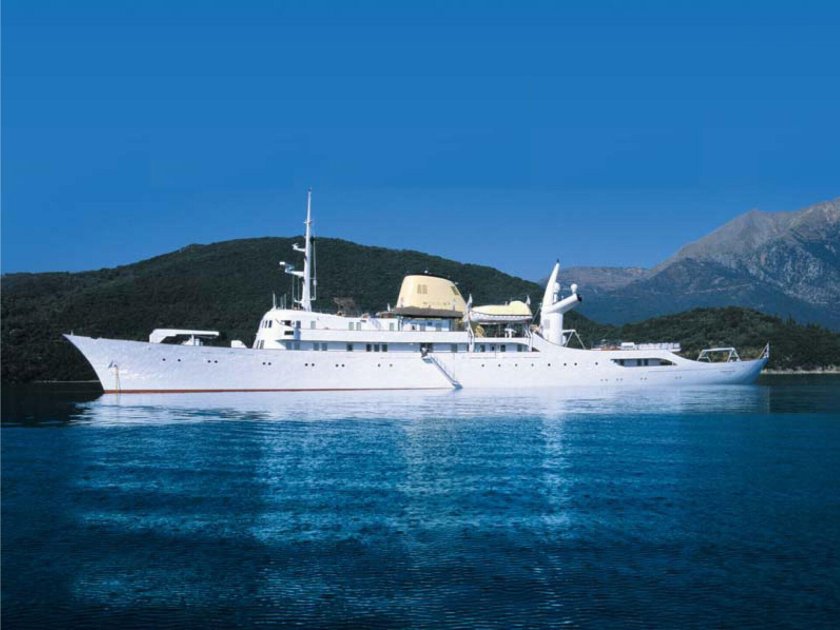 Яхта Онассиса Кристина