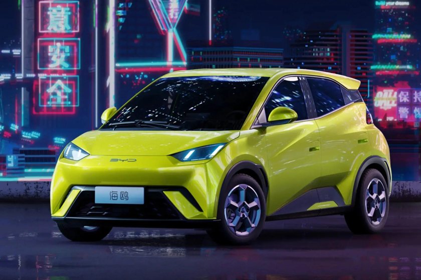 BYD электромобиль 2023
