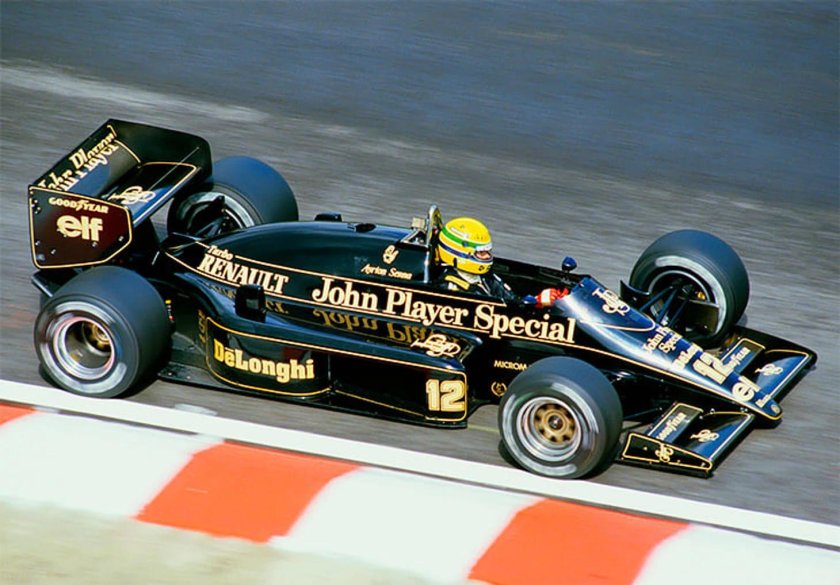 Lotus 97t айртон сенна 1985