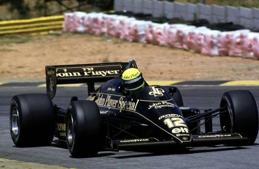 Lotus 97t Айртон Сенна 1985