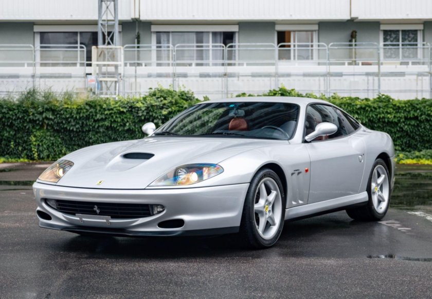 Ferrari 550 maranello silver