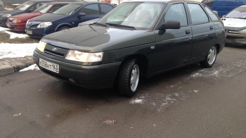 ВАЗ 2112 золото инков