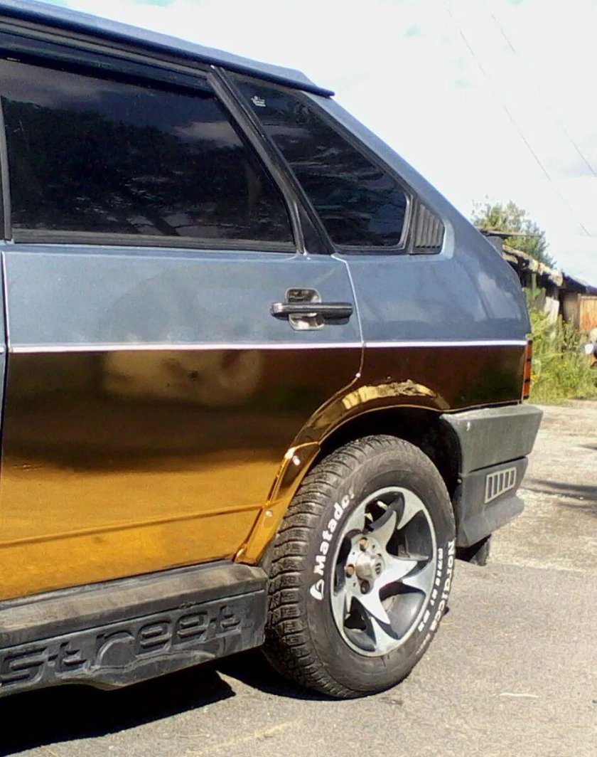 Золото инков цвет ВАЗ 2109