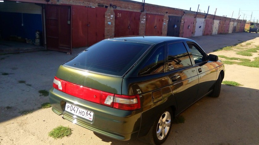 ВАЗ 2112 цвет золото инков