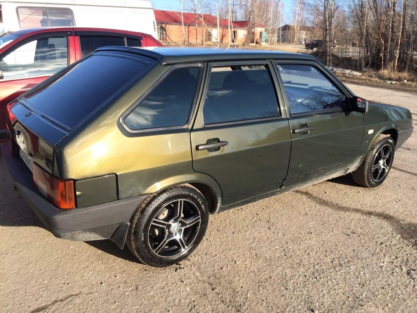 Золото инков цвет ВАЗ 2109