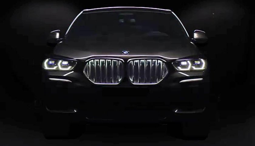 БМВ х6 черная новая