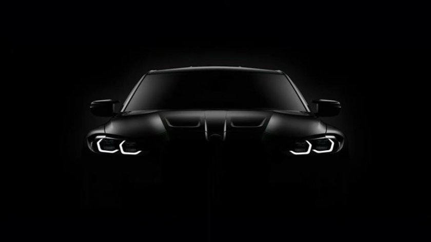 Бмв м 5 ф 90 фары в темноте