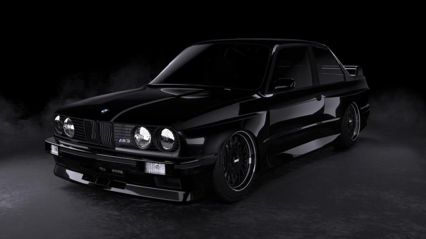 BMW e34 Black