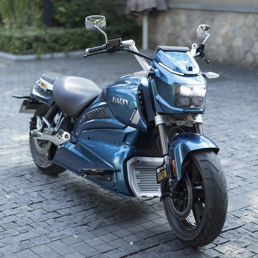 Электро круизер мотоцикл