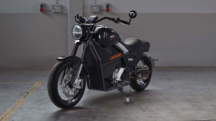 Электромотоцикл круизер