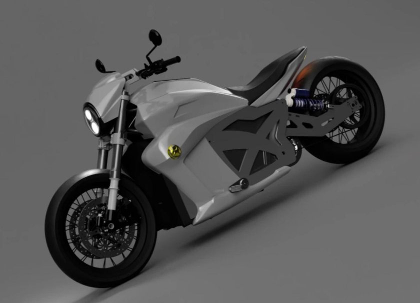 Электромотоцикл круизер