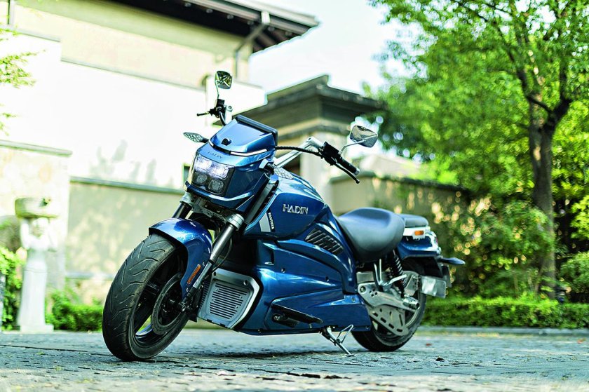 Электромотоцикл круизер