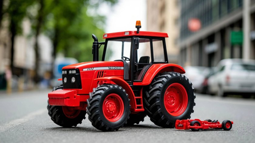 Коллекционная модель трактор