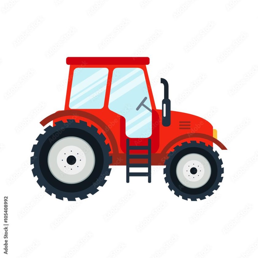 Трактор Беларус вектор