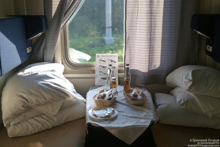 Поезд Волга Нижний Новгород Санкт-Петербург