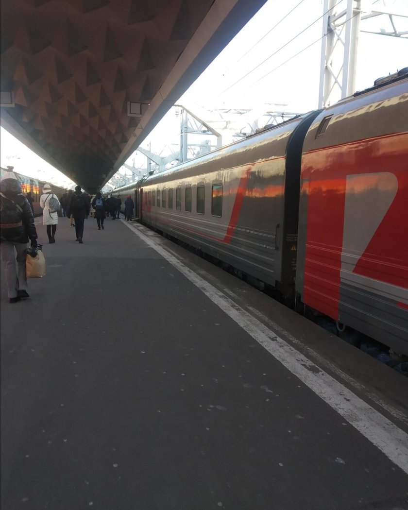 Фирменный поезд Волга 059а Санкт-Петербург Нижний Новгород