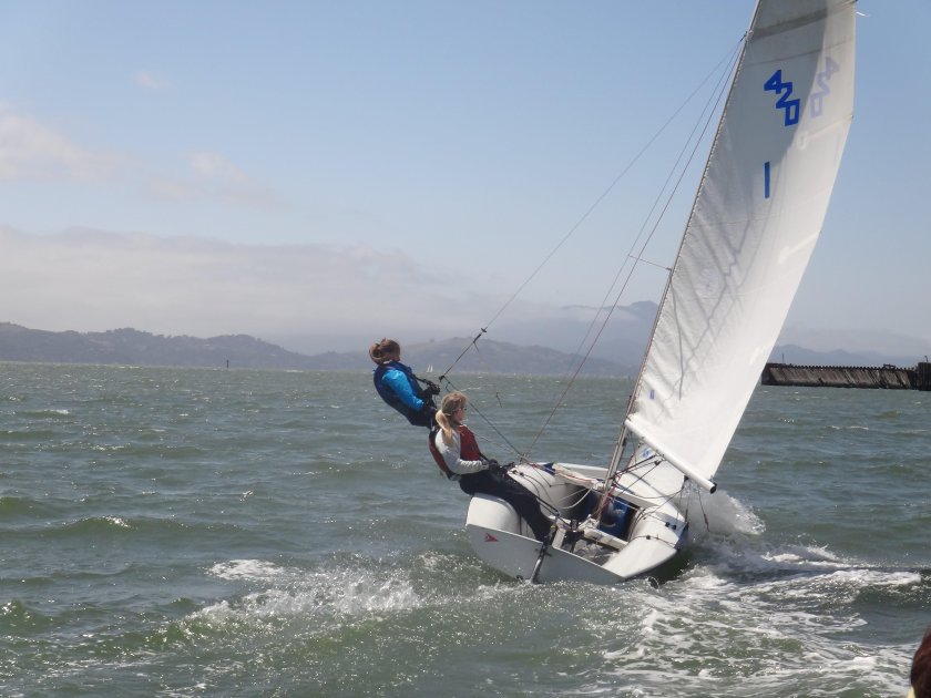 Швертбот 420