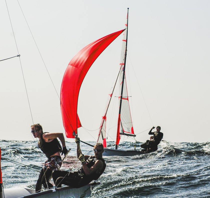 Парусный спорт регата