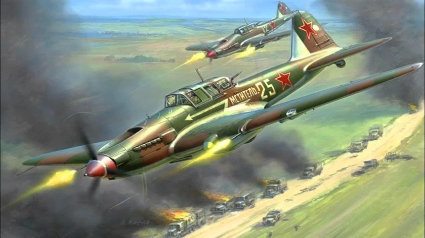 Самолёт ил 2 штурмовик