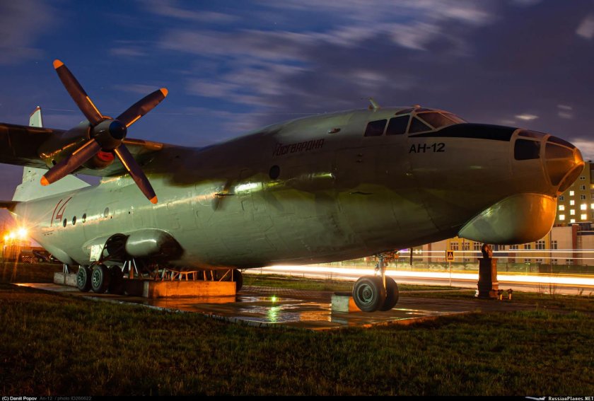 Аэродром Ермолино АН 12