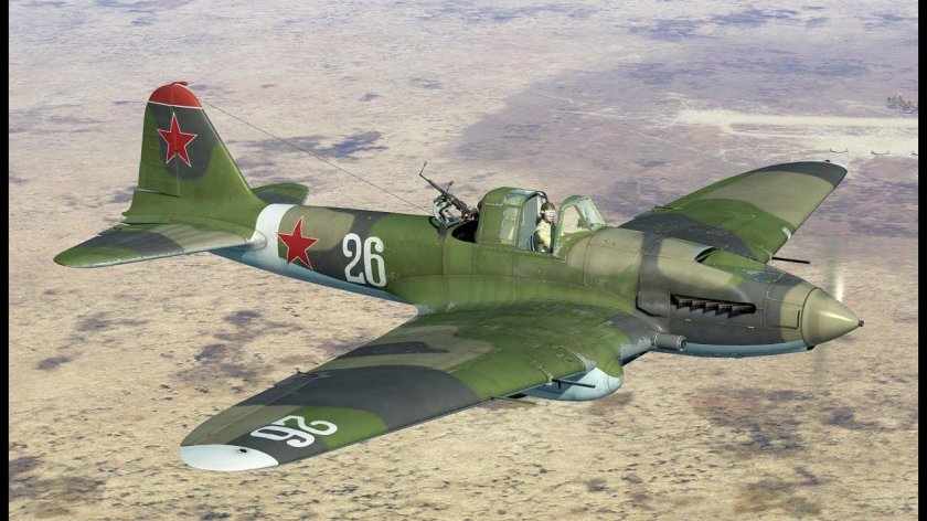 Самолёт ил-2 Штурмовик
