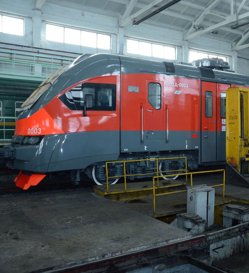 Новый электропоезд