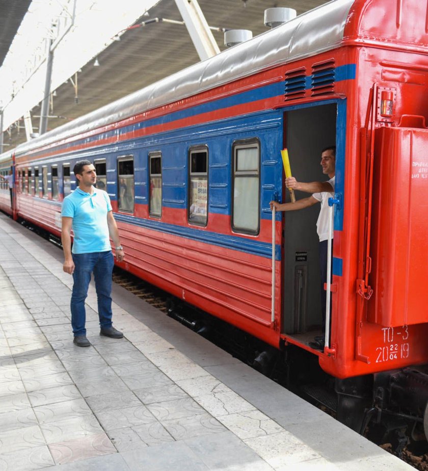 Железная дорога Ереван Гюмри