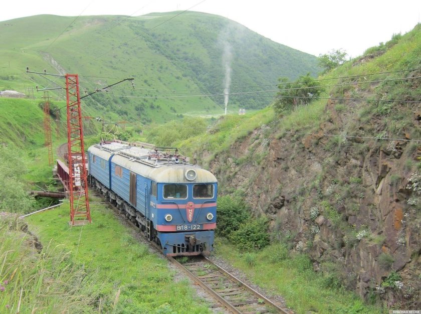 ЮКЖД поезда Армения
