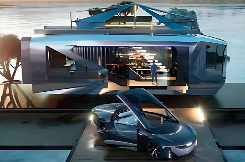 Электрическая яхта