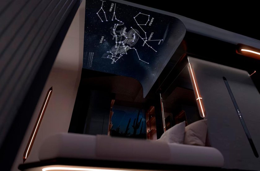 Футуристический интерьер