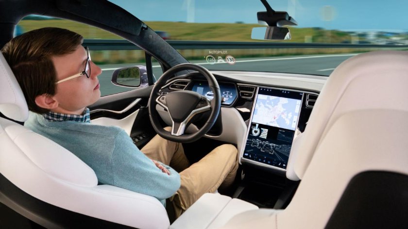 Мерседес с автопилотом