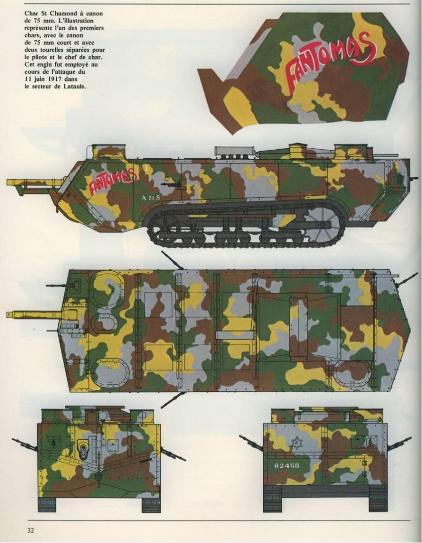 Французский танк сен Шамон