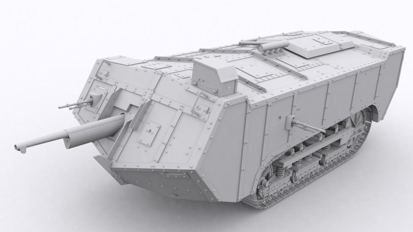 Сен-Шамон танк модель