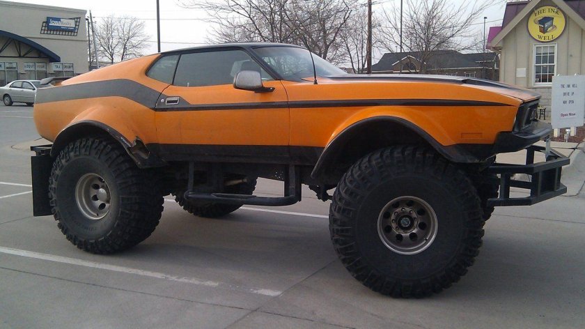 Форд Мустанг монстр трак